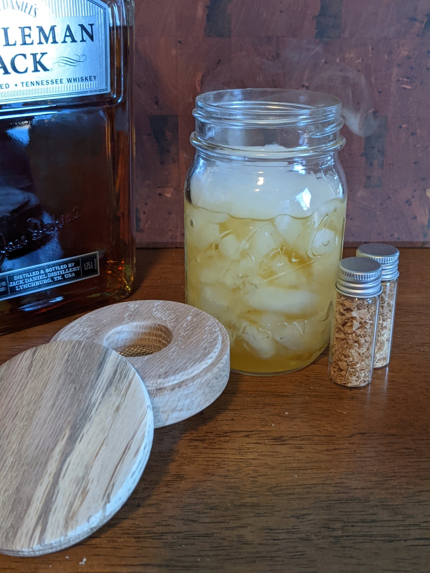 Cocktail smoker - mason jar