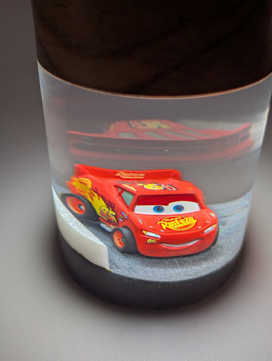 Lightning McQueen Epoxy Night Light