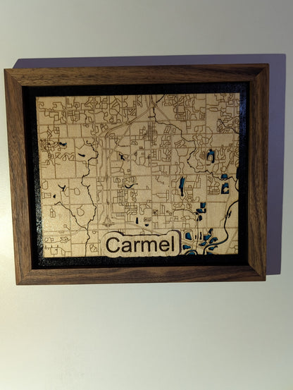 Carmel Indiana Map