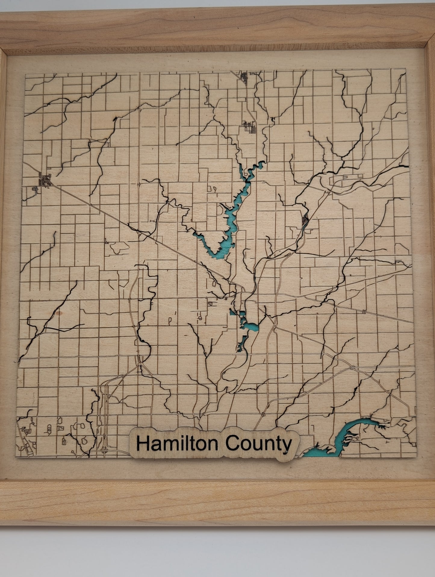 Hamilton county map
