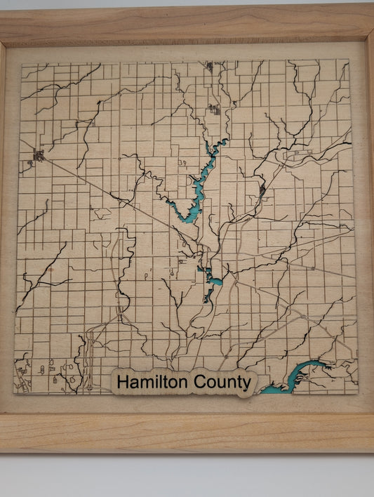 Hamilton county map