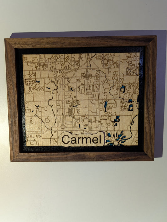 Carmel Indiana Map