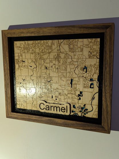 Carmel Indiana Map