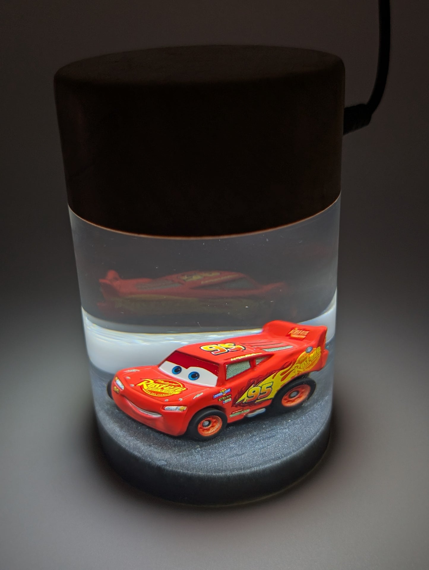 Lightning McQueen Epoxy Night Light