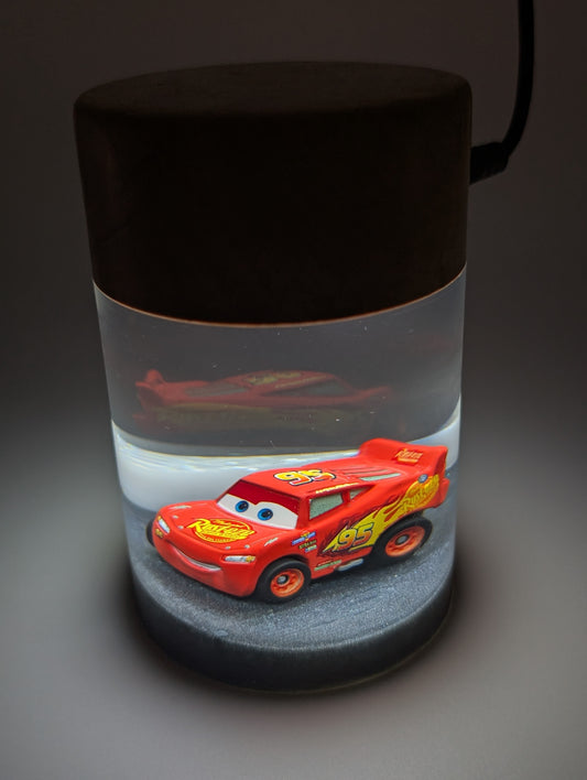 Lightning McQueen Epoxy Night Light