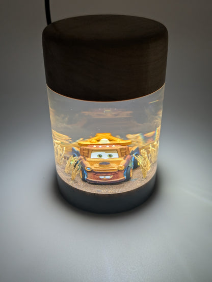 Tow Mater Epoxy Night Light – Field Scene