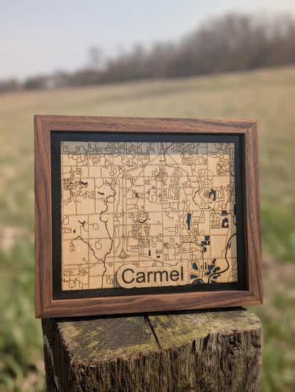 Carmel Indiana Map