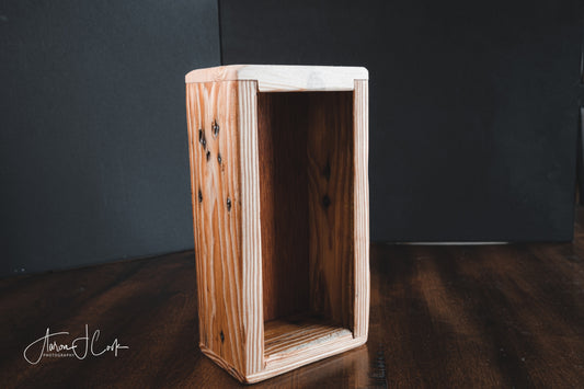 Reclaimed wood box