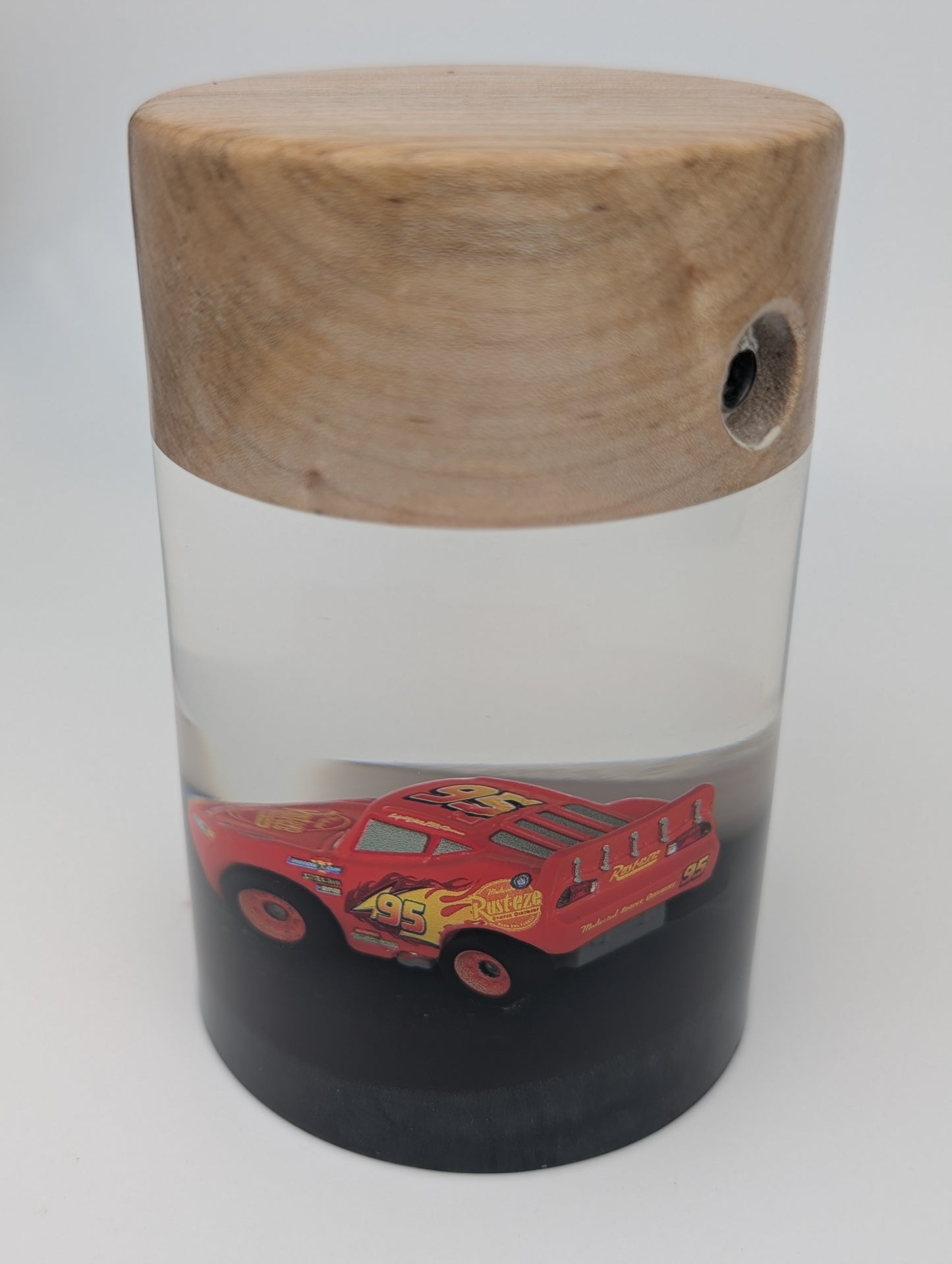 Lightning McQueen Epoxy Night Light