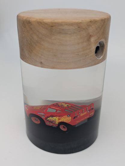 Lightning McQueen Epoxy Night Light