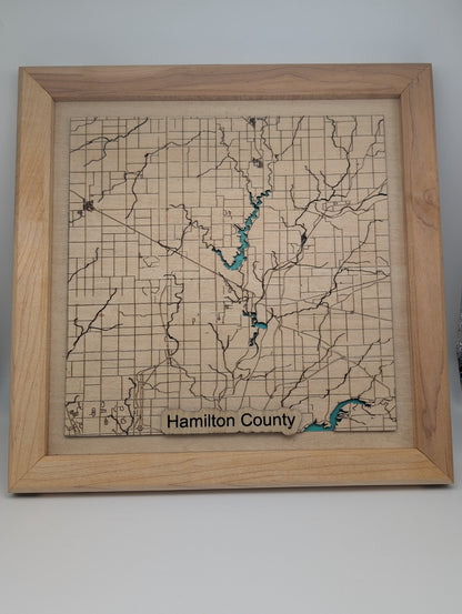 Hamilton county map