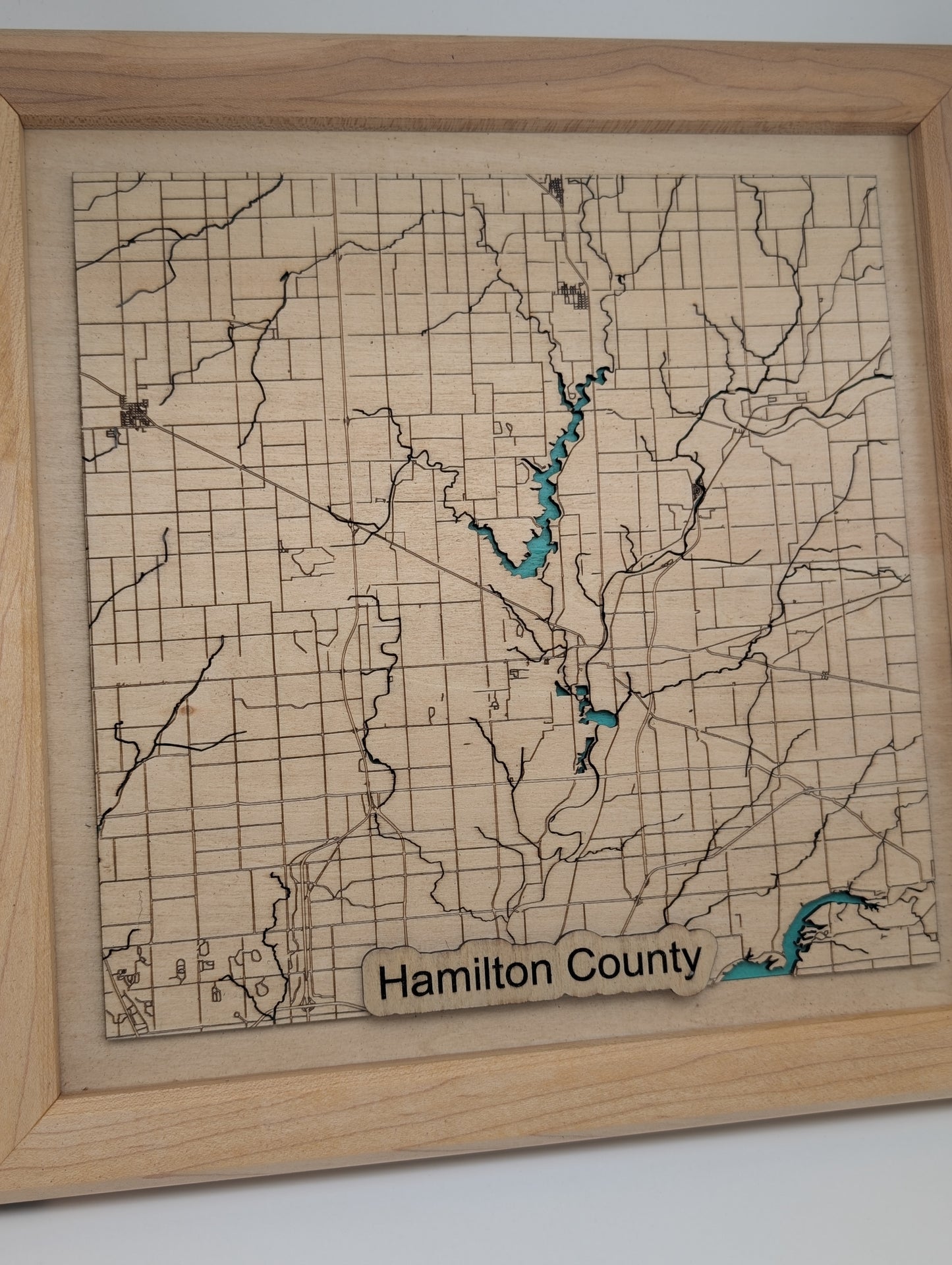 Hamilton county map