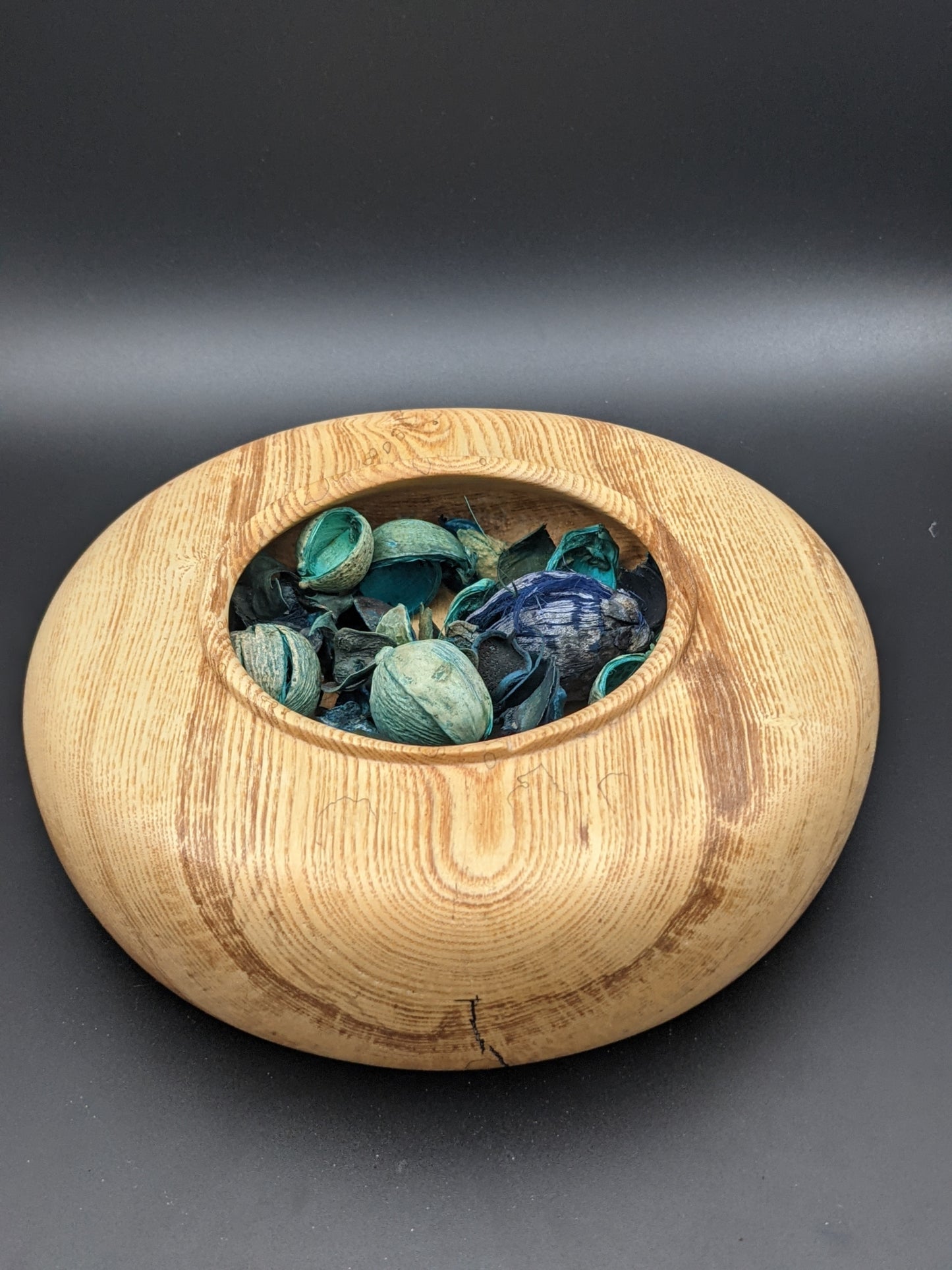 Spalted Live Edge Pine Bowl