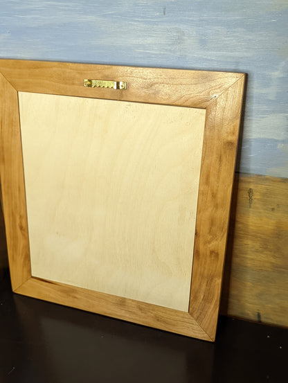 Noblesville Map with Cherry Frame